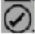 Water Meter first Icon: checkmark