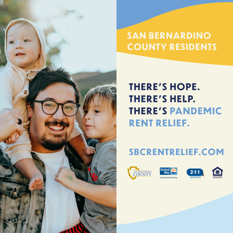 San Bernardino County Rent Relief Partnership Public Works