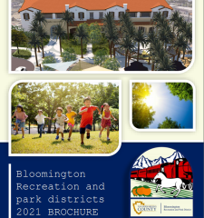 Bloomington Rec and Park Districts 2021 Brochure Image
