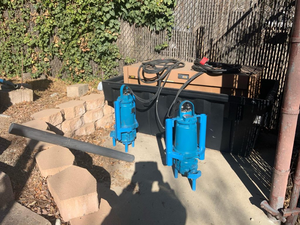 Lytle Creek photo of new pumps