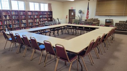 Wonder Valley Community Center Tables