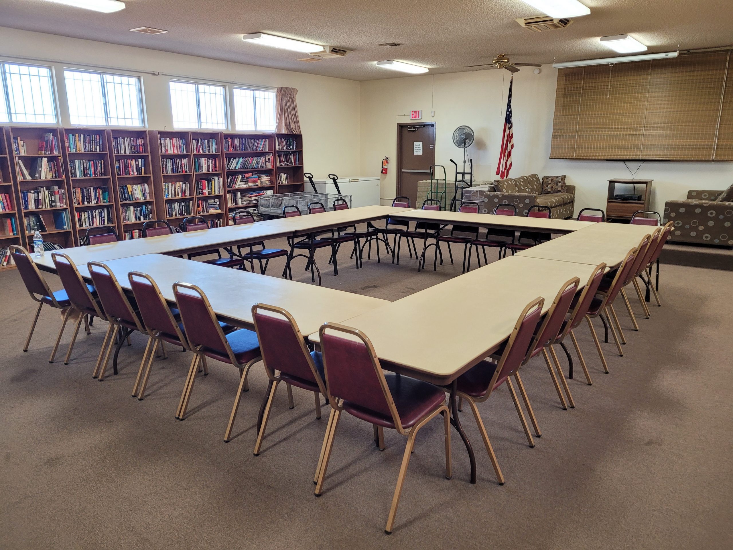 Wonder Valley Community Center Tables