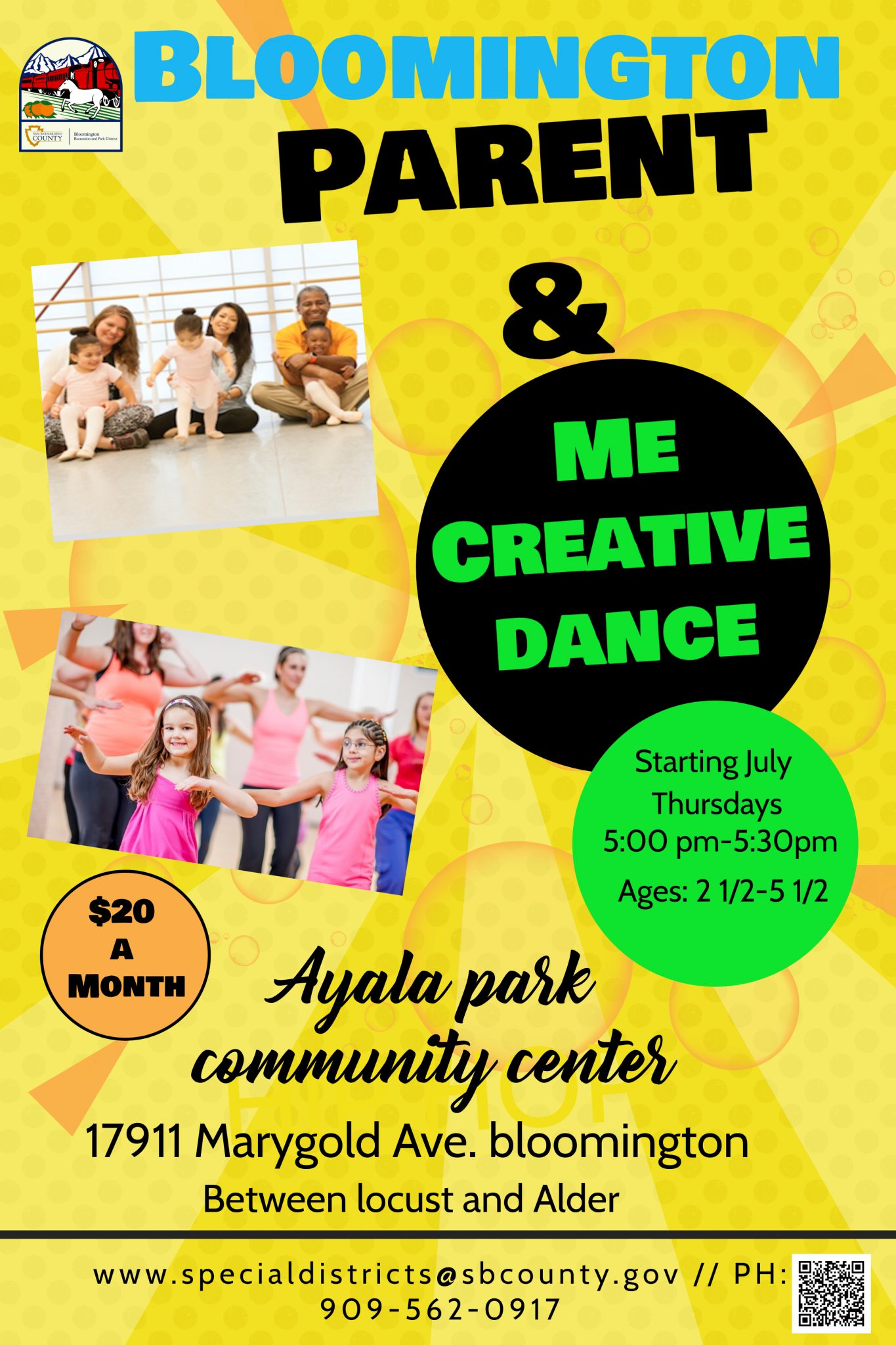 Ayala Park Dance Lessons And Classes Special Districts